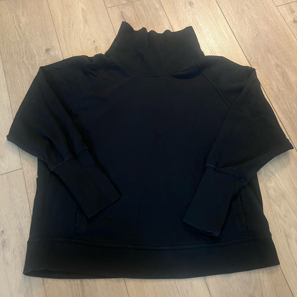 Champion Black Turtleneck Pullover